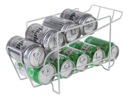 Soporte Organizador Bebidas Refrigerador Dispensador Latas