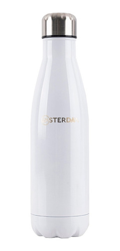 Imagen 1 de 4 de Botella Termica Doble Pared En Acero Inox 500 Ml - Amsterdam
