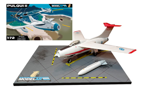 Maqueta Para Armar Pulqui 2 En Escala 1:72