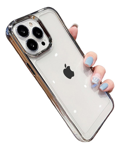 Funda Premium Rigida Para iPhone 14 Pro + Mica Case Elegante