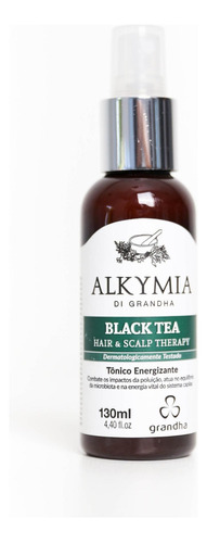 Tônico Alkymia Black Tea Hair & Scalp Therapy Grandha 130ml