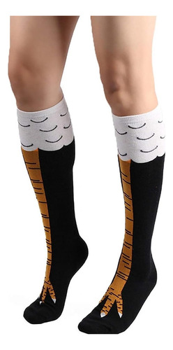 2 Par De Calcetines De Pierna De Pollo, Calcetines Largos