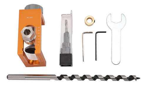 Kit De Brocas Localizadoras Para Carpintería, 10 Mm