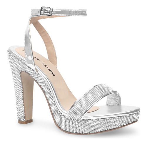 Sandalia Raquel Color Plata D17110001612