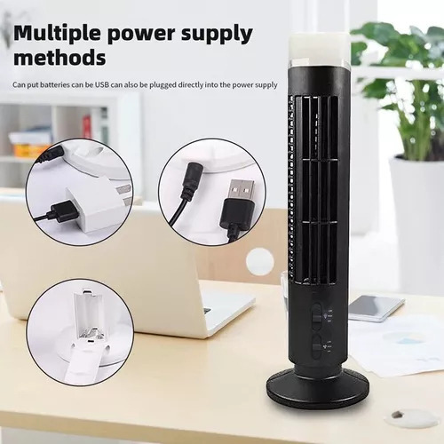 Ar Condicionado Portátil Silent Tower Column Fan Tower E