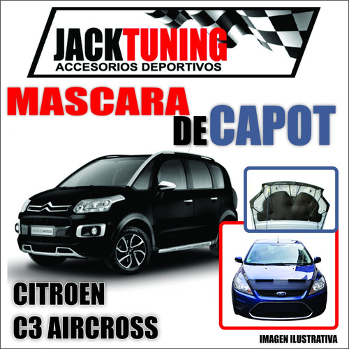 Mascara De Capot Citroen C3 Aircross En Ecocuero