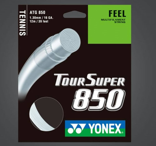 Cuerda Yonex Toursuper 850 Feel 1.30mm  - Flor De Tienda