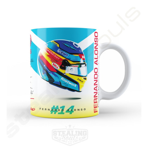 Taza Fierrera - Fernando Alonso #16 | World Champion Edition