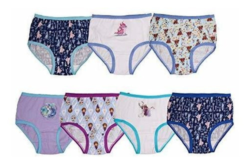 Paquete Múltiple De Bragas Disney Para Niñas Grandes, Frozen