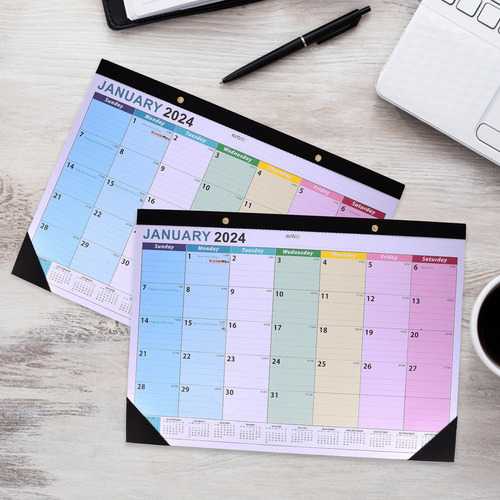 Calendario Mensual De Pared Para 2024, Sencillo