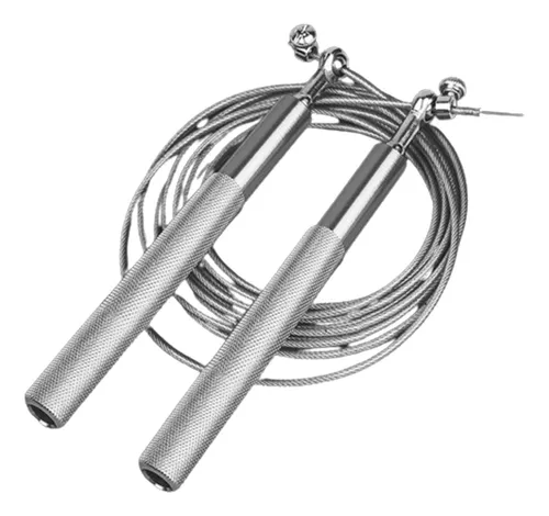 Cuerda Saltar Ajustable Aluminio Alta Velocidad