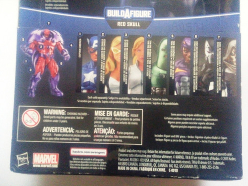 Marvel Legends Red Skull 17 Cm - Avengers Hasbro Figuras