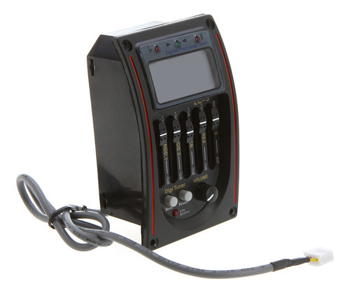Eq Ecualizador De Guitarra Lcd De 5 Bandas, Pastilla Acústic
