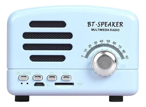 Altavoces Retro Estéreo Inalámbricos Bt01, Bluetooth Vint Po