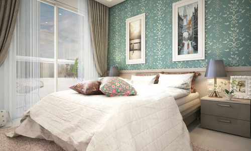 Imagem 3 de 12 de Apartamento Com 2 Dormitórios À Venda, 96 M² Por R$ 400.000,00 - Aviação - Praia Grande/sp - Ap1461