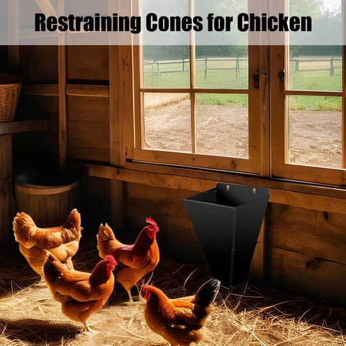 Cono De Pollo Cono De Aves De Corral Embudo De Restricción D