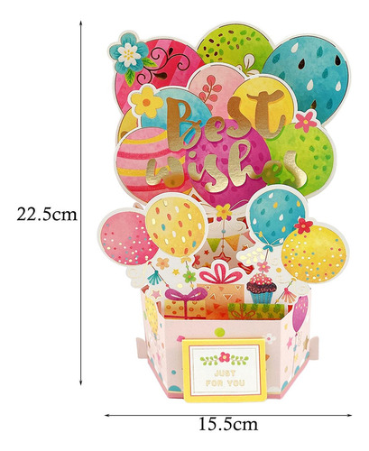 Tarjeta Del Día De La Madre Tarjeta De Ramo De Papel 3d