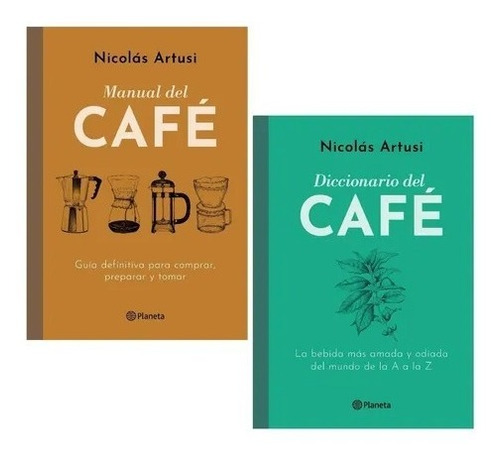 Pack Nicolás Artusi Manual Del Café + Diccionario Del Café 