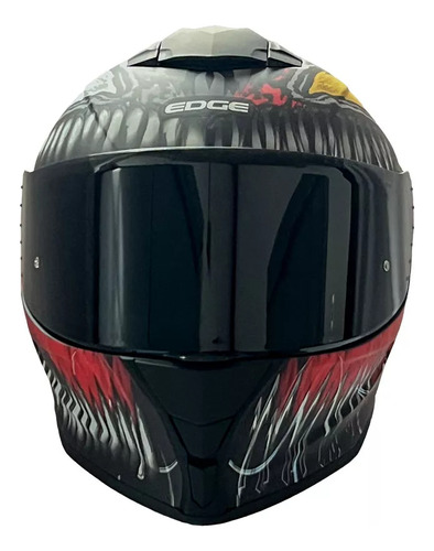 Casco Moto Integral Marvel Venom Vs Carnage Cert Ece 2206 L 59 - 60