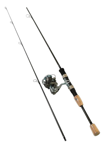 Molinete Alaris ALS602ml20 Vara de 6'0, 10 libras y 2 peniques Combo + Okuma