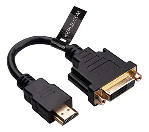 Adaptador Hdmi A Dvi-d De Doble Enlace 24+1, 1080p Full Hd,