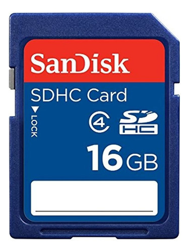 Sandisk Tarjeta De Memoria Sd Hc De 16 Gb -sdsdb-016g