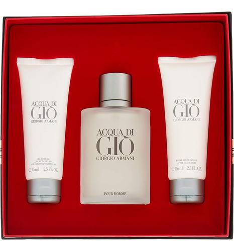 Armani Acqua Di Gio Set De 3 Piezas Para Hombre (3.4 Eau Di 