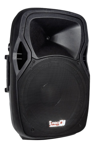 Imagen 2 de 3 de Parlante Pro DJ PS15A-MP3-B con bluetooth negra
