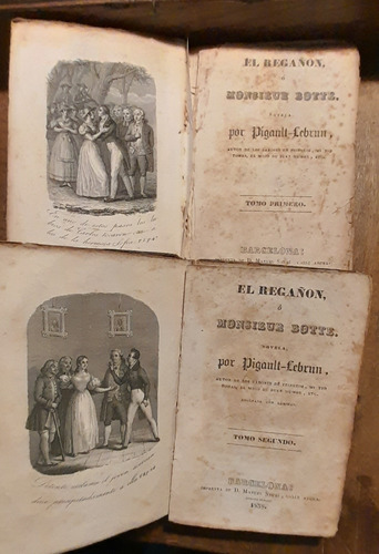 El Regañon O Monsieur Botte. Novela Pigault- Lebrun 1838 D2