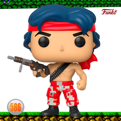 Funko Pop Lance Bean #586 Contra Videojuego Figura Original