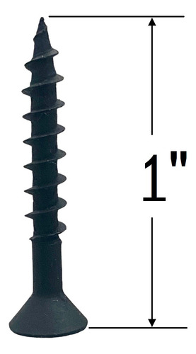 Pijas Negra P/madera Cabeza Conica Cruz 8 X 1 PuLG. 100 Pz