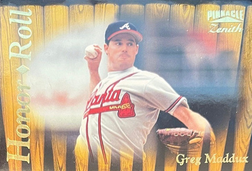 Mlb Greg Maddux - Pinnacle Zenith Honor Roll 1996 # 134