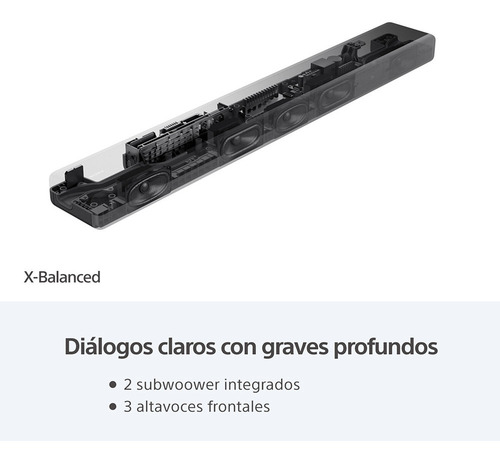 Sony Soundbar De 3.1 Canales 360 Spatial Mapping Ht-a3000