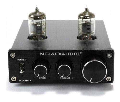 Pré Amplificador Valvulado Tube-03 Fx Audio Preto