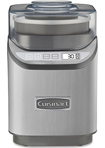 Cuisinart Ice-70 Para Hacer Helado Electrónico, Cromo Cepill