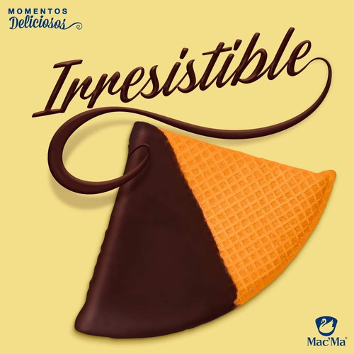 Galletas Finas Cisne Macma Wafer Abanico Chocolate Lata Lujo