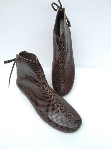 Imagen 2 de 2 de Zapatos/botines Artesanales Dama
