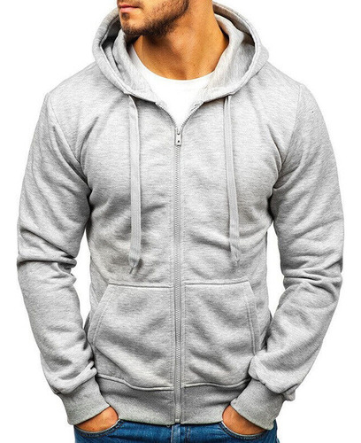 Conjunto Campera Canguro Algodon + Babuchas Unisex Gimnasio