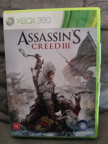 Jogo Assassin's Creed Iii 3 Xbox 360 Mídia Física Original 