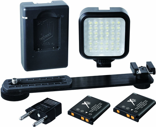 Xit Xtledkit Mini Portable Led Kit De Luz (negro)