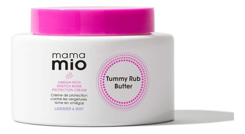 Mama Mio Tummy Rub Mantequilla De Lavanda Y Menta, 4.1 Onzas