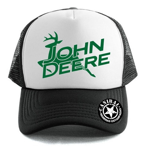 Gorras Trucker John Deere Diseño Nuevo Remeras Canibal