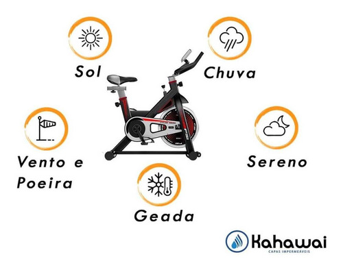 Capa Protetora Bike Ergométrica Kikos Hc 3015 Impermeável