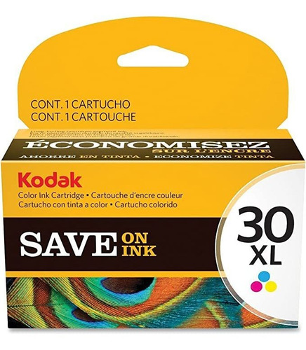 Kodak Cartucho De Tinta 30c/xl - Color - Garantía Limitada.