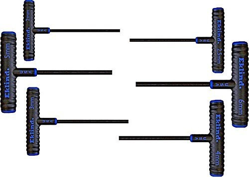 Eklind 64606 Llave Hexagonal Con Mango Power-t Juego De 6 Pi