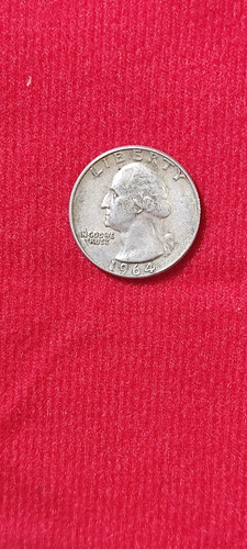 Moneda De Plata Q. D.1964