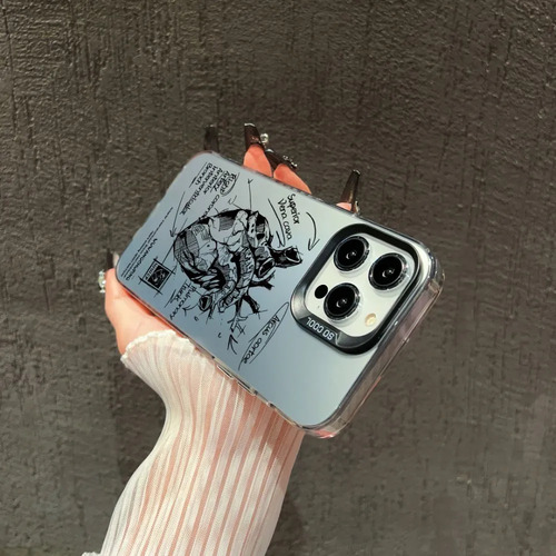 Funda Para iPhone De Apple Con Estampado De Corazones