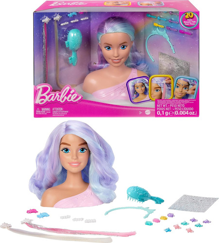 Barbie Cabeza De Estilo De Cuento De Hadas Con Accesorios