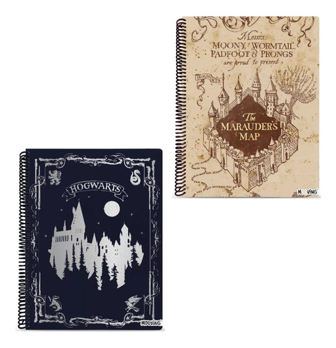 Cuaderno Universitario Rayado A4 Harry Potter Moving 1208222