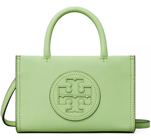 Tory Burch Ella Bio Mini Tote Para Mujer, Hoja De Menta 300,